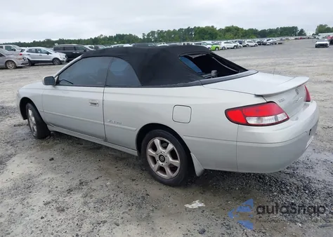 2001 Toyota Camry Solara Sle V6 z USA, uszkodzony, nr VIN 2T1FF22P31C430613